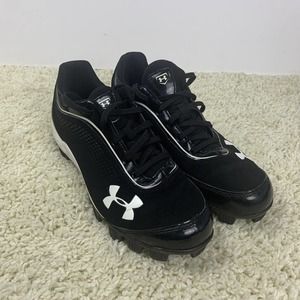 Under Armour Men's UA Highlight MC Molded Baseball/Softball Cleats Black Size 6Y